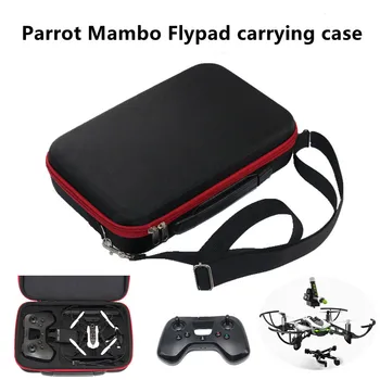 

Hard Shell Case Waterproof Shoulder Bag Carry Box for Parrot Minidrone Mambo /Flypad Remote Controller