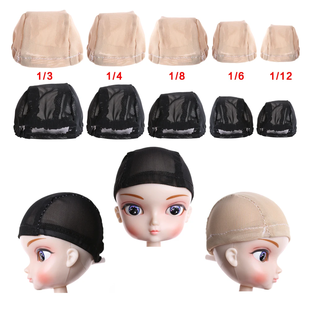 1PC Doll Wigs Headgear Nude Color Fixed-Wig Hairnet Doll Wig Caps Hairs Net Toy for 1/3 1/4 1/6 Doll DIY Accessories
1PC Doll Wigs Headgear Nude Color Fixed-Wig Hairnet Doll Wig Caps Hairs Net Toy for 1/3 1/4 1/6 Doll DIY Accessories