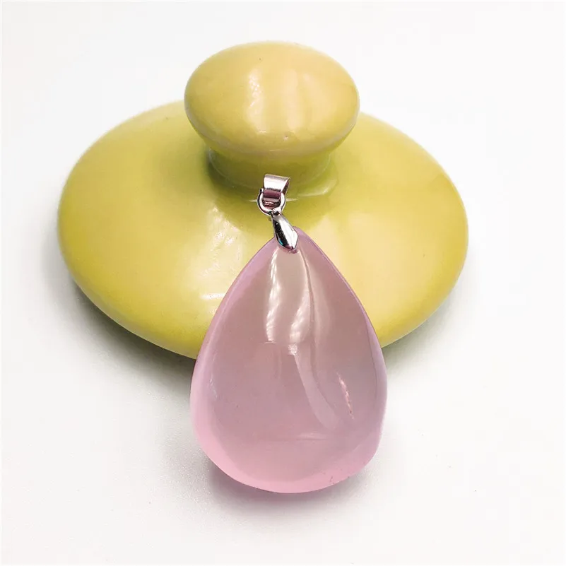 Rose Quartz Pendant Clear Mozambique (3)