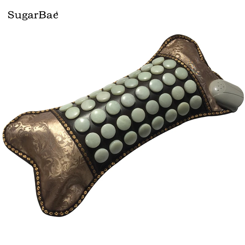 RELAX Heating Jade Cushion Electric Healthcare Therapy Pillow Tourmaline Cervical Pad
RELAX Heating Jade Cushion Electric Healthcare Therapy Pillow Tourmaline Cervical Pad