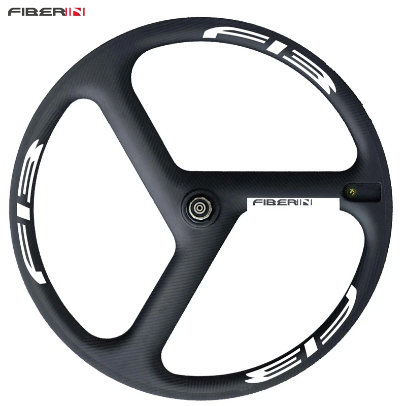 700C 40mm Tri spokes, 3 spokes carbon wheel Road, Track Fixed Gear bike Wheel CLINCHER 23mm wide
700C 40mm Tri spokes, 3 spokes carbon wheel Road, Track Fixed Gear bike Wheel CLINCHER 23mm wide