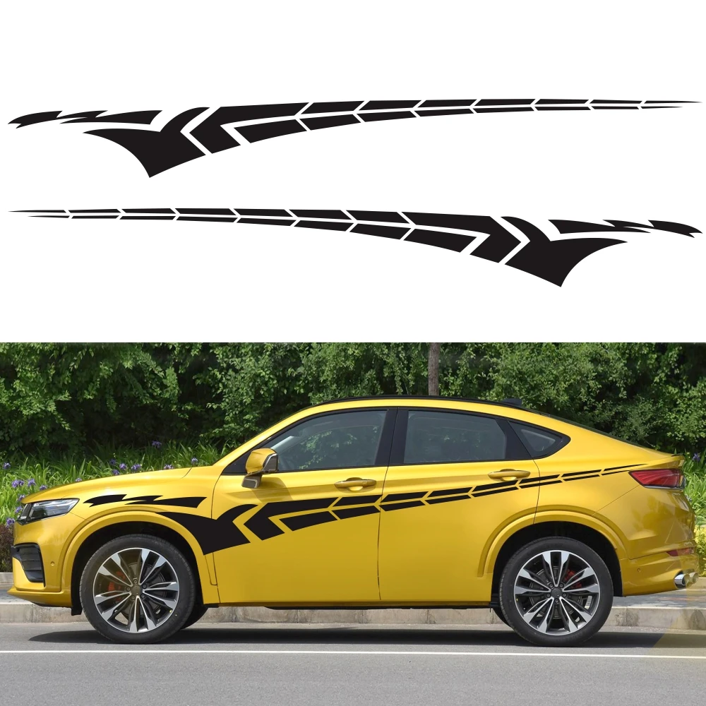 2pcs D-366 Lattice Vehicle Waist Sticker Car Body Racing Side Door Long Stripe Stickers Auto Vinyl Decal Car Accessories
2pcs D-366 Lattice Vehicle Waist Sticker Car Body Racing Side Door Long Stripe Stickers Auto Vinyl Decal Car Accessories