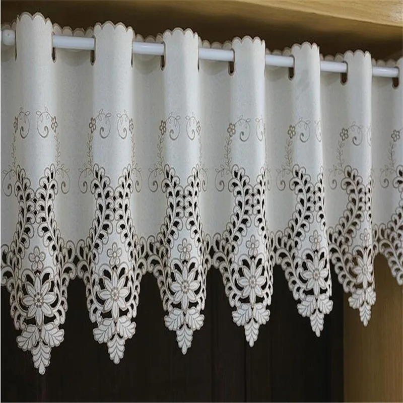 Free Shipping hollow sunblind half Curtain Coffee Curtain Kitchen Short Curtain Small Curtain for Home window decoration shades
Free Shipping hollow sunblind half Curtain Coffee Curtain Kitchen Short Curtain Small Curtain for Home window decoration shades