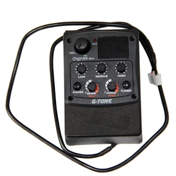 Cherub GT-6 Acoustic Guitar Preamp 3 Band EQ Equalizer with Tuner and reverb Delay Chorus Wide Effects guitar pick holder
Cherub GT-6 Acoustic Guitar Preamp 3 Band EQ Equalizer with Tuner and reverb Delay Chorus Wide Effects guitar pick holder
