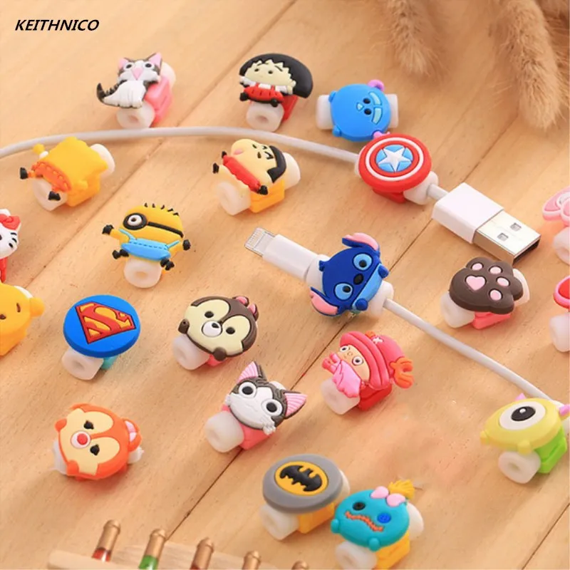 KEITHNICO 100Pcs Cable Protector Cartoon USB Data Charger Cable Saver Protector for iPhone 5 5S 5c 6
KEITHNICO 100Pcs Cable Protector Cartoon USB Data Charger Cable Saver Protector for iPhone 5 5S 5c 6