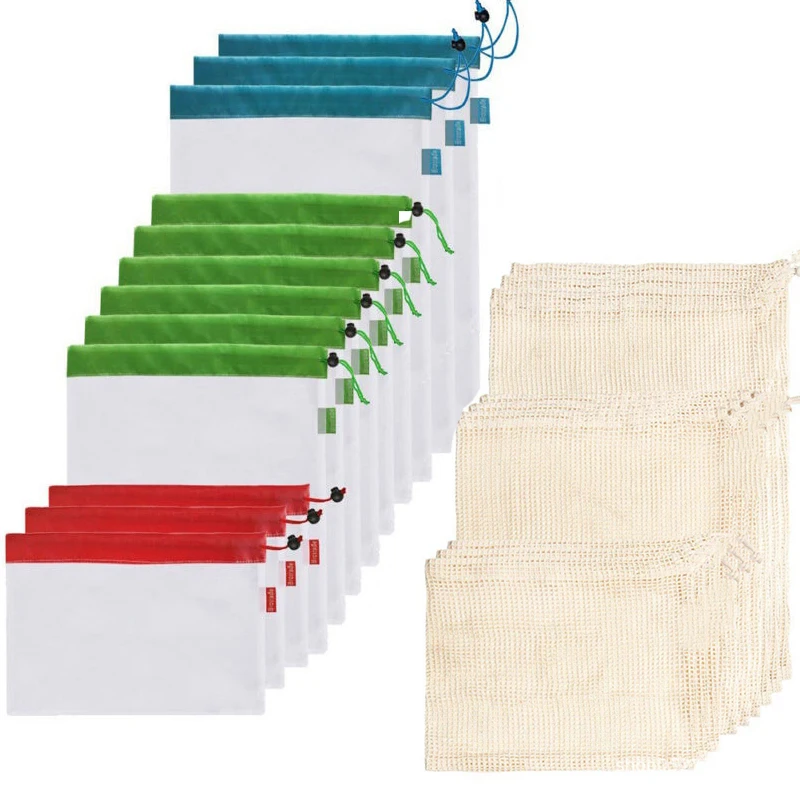 1PC Reusable Bags Shopping Bag Reusable Vegetables Cotton Mesh Bag Produce Bags ECO Kitchen Fruit Vegetables Bags Drawstring
1PC Reusable Bags Shopping Bag Reusable Vegetables Cotton Mesh Bag Produce Bags ECO Kitchen Fruit Vegetables Bags Drawstring