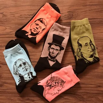 PEONFLY Men's Colorful Socks Combed Cotton Socks with Oil Painting Painting Streetwear Style
PEONFLY Men's Colorful Socks Combed Cotton Socks with Oil Painting Painting Streetwear Style