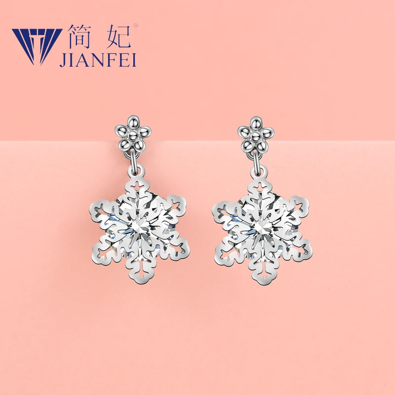 Snowflake zircon 925 sterling silver needle Simplicity Fashion Graceful Earrings For Woman Girls Fashion Jewelry Gift 7
Snowflake zircon 925 sterling silver needle Simplicity Fashion Graceful Earrings For Woman Girls Fashion Jewelry Gift 7
