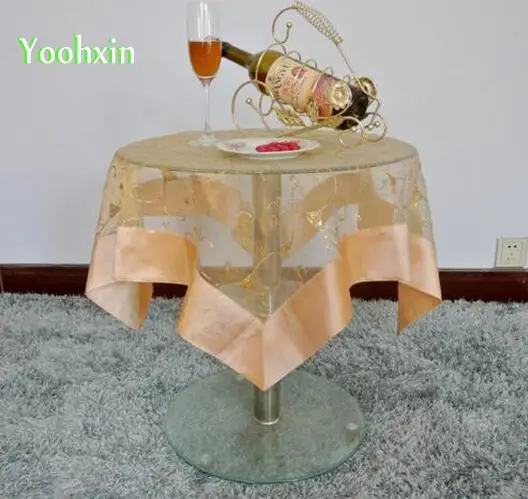85cm Modern Square sequin Table cloth Embroidered tea lace Tablecloth Cover Nappe mantel dining kitchen Christmas wedding decor
85cm Modern Square sequin Table cloth Embroidered tea lace Tablecloth Cover Nappe mantel dining kitchen Christmas wedding decor