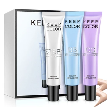 Hyaluronic Acid Face Base Makeup Set Concealer Isolation BB Cream Foundation Beauty Moisturizing Nourish Women Face Contour Care
Hyaluronic Acid Face Base Makeup Set Concealer Isolation BB Cream Foundation Beauty Moisturizing Nourish Women Face Contour Care