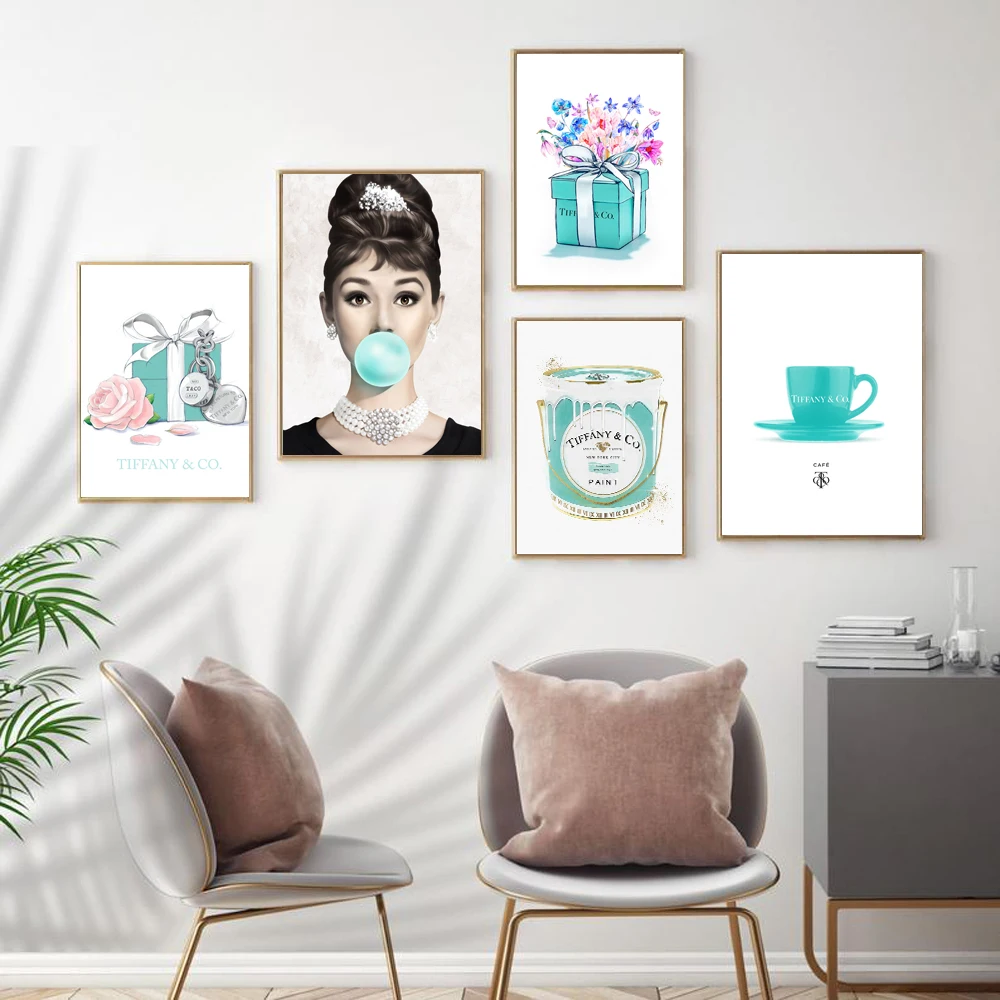 Audrey Hepburn Bubble Wall Art Canvas Fashion Posters Blue Paint Flower Gifts Box Print Painting Pictures Modern Room Decoration
Audrey Hepburn Bubble Wall Art Canvas Fashion Posters Blue Paint Flower Gifts Box Print Painting Pictures Modern Room Decoration