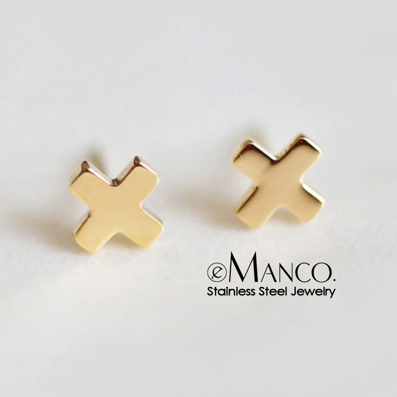 eManco Minimalist Cross Office Stud Earrings for women Sterling Stainless Steel Small Earrings minnie ears Jewelry
eManco Minimalist Cross Office Stud Earrings for women Sterling Stainless Steel Small Earrings minnie ears Jewelry