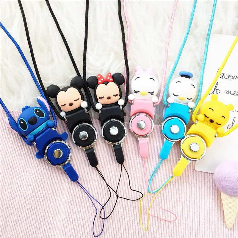 Split Two Piece Buckle Ring Lanyard Mobile Phone Shell Mobile Phone Rope Rope Neck 3D Cartoon MIckey Mouse Rope Sling
Split Two Piece Buckle Ring Lanyard Mobile Phone Shell Mobile Phone Rope Rope Neck 3D Cartoon MIckey Mouse Rope Sling
