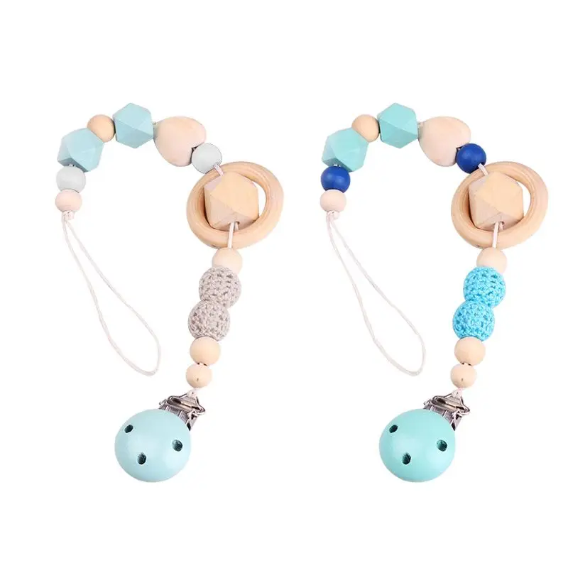 Portable Baby Teether Anti Lost Wood Beads Strap Chain Clip Kids Pacifier Toys Fixing Hanging Rope Cute Handmade Children Access
Portable Baby Teether Anti Lost Wood Beads Strap Chain Clip Kids Pacifier Toys Fixing Hanging Rope Cute Handmade Children Access