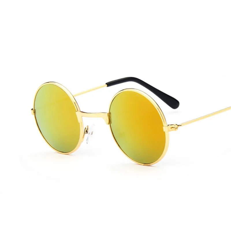 Steampunk Round Sunglasses Kids Children Brand Design Mirror Flat Lens Metal Frame UV400 Shades oculos de sol feminino
Steampunk Round Sunglasses Kids Children Brand Design Mirror Flat Lens Metal Frame UV400 Shades oculos de sol feminino
