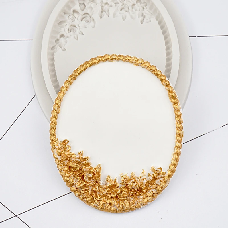 Flowers Frame Relief Border Silicone Baking Mold Wedding Cake Decorating Tools DIY Flower lace border mold chocolate sugar tool
Flowers Frame Relief Border Silicone Baking Mold Wedding Cake Decorating Tools DIY Flower lace border mold chocolate sugar tool