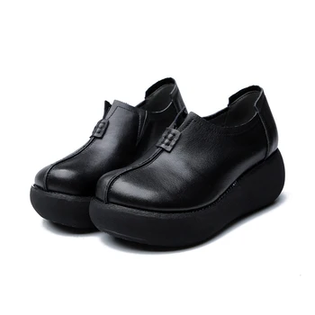 SONDR wedges shoes for women platform heels chaussures femmes nouveau 2019 spring and autumn genuine leather casual pumps scarpe
SONDR wedges shoes for women platform heels chaussures femmes nouveau 2019 spring and autumn genuine leather casual pumps scarpe