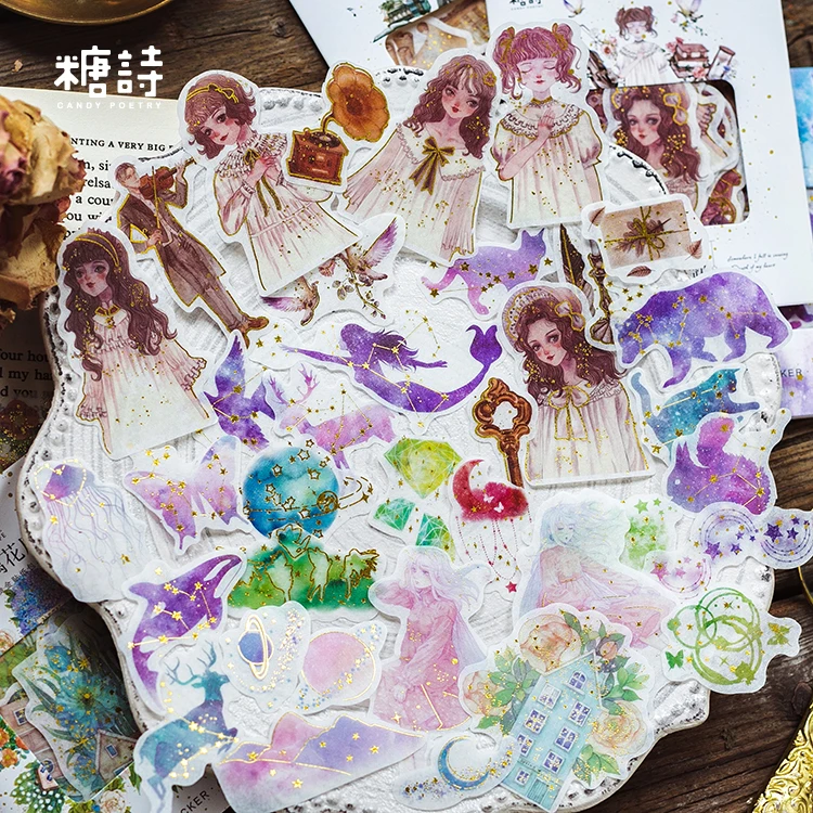 40pcs/1lot Kawaii Statonery Sugar poetry Travel Diary Planner Decorative Stickers Adhesive Stickers Scrapbooking Craft Stickers
40pcs/1lot Kawaii Statonery Sugar poetry Travel Diary Planner Decorative Stickers Adhesive Stickers Scrapbooking Craft Stickers