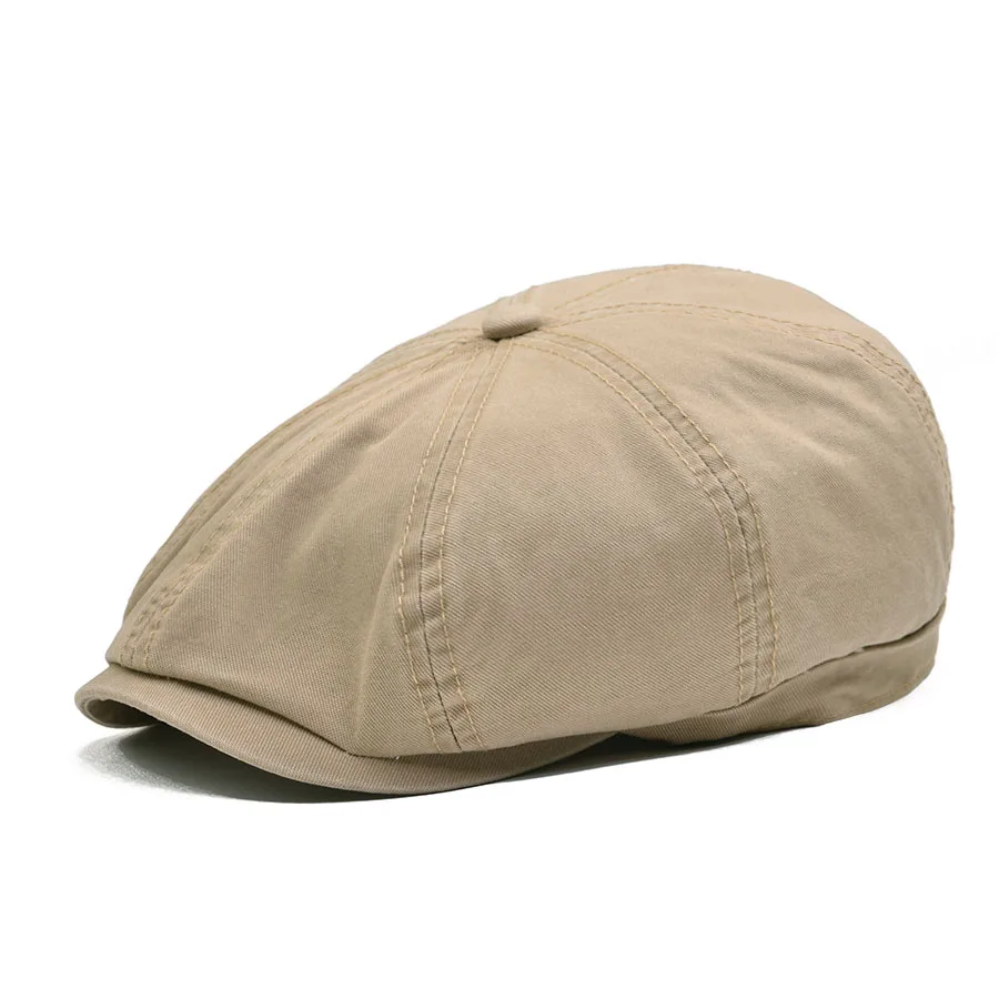 VOBOOM 8 Panel Newsboy Caps Men Women Ivy Flat Cap Male Female Khaki Twill Washed Cotton Berets Classic Boina Hat 145
VOBOOM 8 Panel Newsboy Caps Men Women Ivy Flat Cap Male Female Khaki Twill Washed Cotton Berets Classic Boina Hat 145