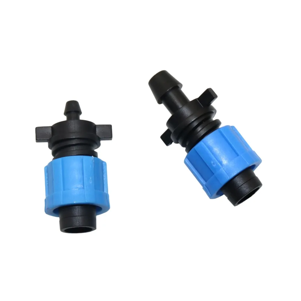 6mm To 16mm 10mm To 16mm Lock Offtake Drip Irrigation Pipe Connectors Garden Water Drip Tape Lock Nut Connection Fittings 5 Pcs
6mm To 16mm 10mm To 16mm Lock Offtake Drip Irrigation Pipe Connectors Garden Water Drip Tape Lock Nut Connection Fittings 5 Pcs