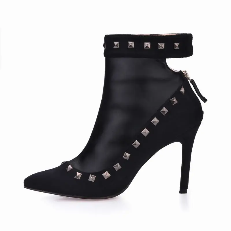 New Thin High Heels Women Winter Ankle Boots Shoes Woman Rivet Pointed Toe Party Dress Club Shoes Zapatillas Botas Zapatos Mujer
New Thin High Heels Women Winter Ankle Boots Shoes Woman Rivet Pointed Toe Party Dress Club Shoes Zapatillas Botas Zapatos Mujer