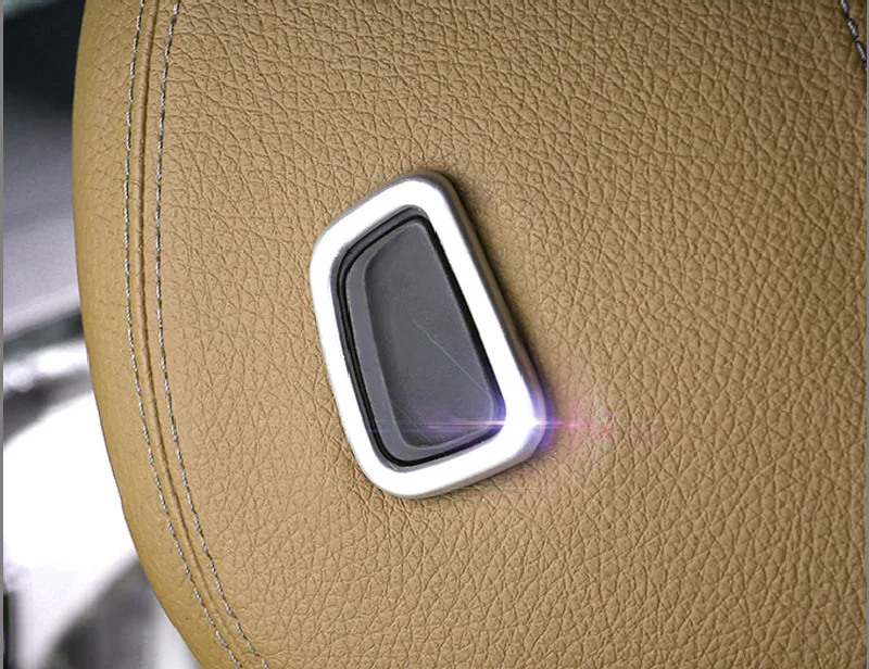 For BMW 5 Series G30 2017 2018 Car ABS Matte Silver Headrest button frame trim Accessories 2pcs
For BMW 5 Series G30 2017 2018 Car ABS Matte Silver Headrest button frame trim Accessories 2pcs