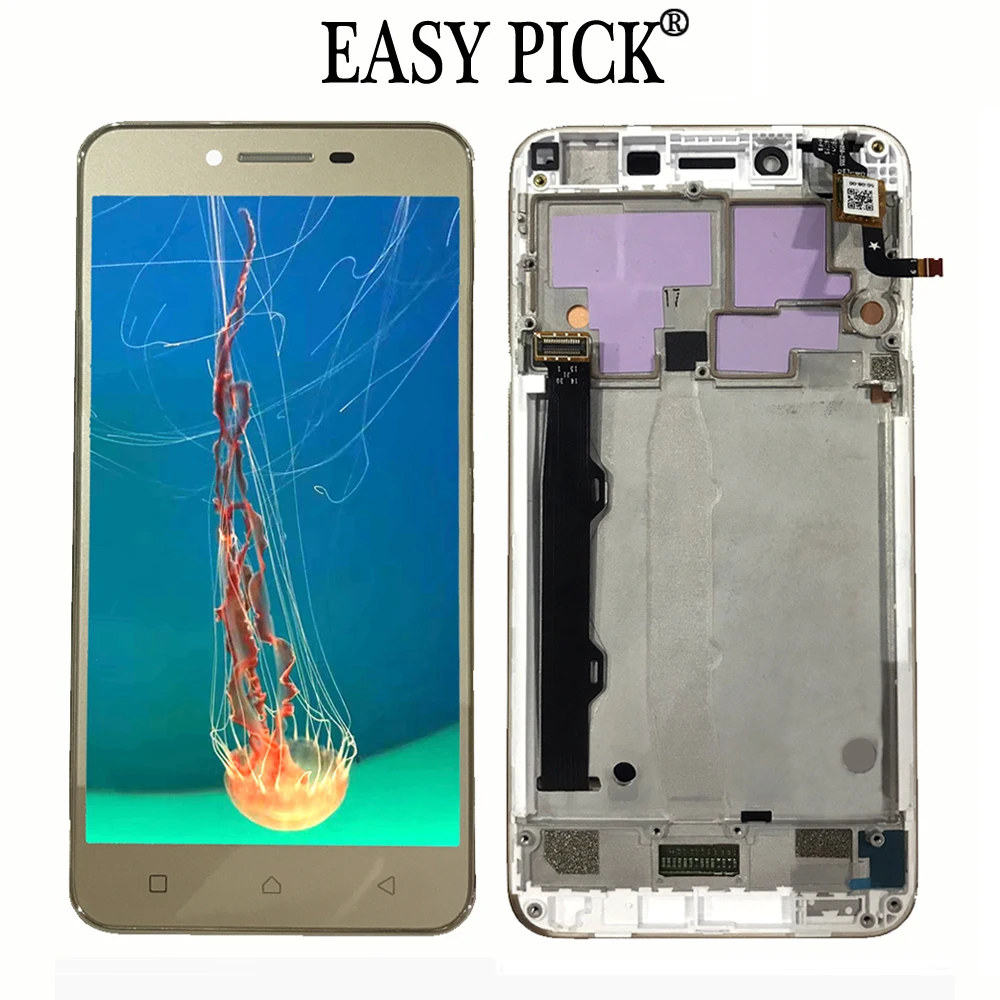 For Lenovo Vibe K5 Plus A6020A46 A6020l36 a6020l37 LCD Display Touch Screen Digitizer Assembly with frame
For Lenovo Vibe K5 Plus A6020A46 A6020l36 a6020l37 LCD Display Touch Screen Digitizer Assembly with frame