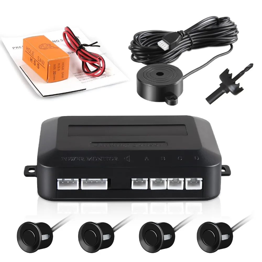 Car Rover Auto Parktronic LED Parking Sensor with 4 Sensors Reverse Backup Car Parking Radar Monitor Detector System Display
Car Rover Auto Parktronic LED Parking Sensor with 4 Sensors Reverse Backup Car Parking Radar Monitor Detector System Display