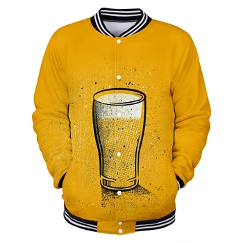Beer Bubble Drinks 3D Printed Baseball Jackets Fashion Women/Men 2019 Hot Sale Long Sleeve Jacket Casual Streetwear Clothes
Beer Bubble Drinks 3D Printed Baseball Jackets Fashion Women/Men 2019 Hot Sale Long Sleeve Jacket Casual Streetwear Clothes