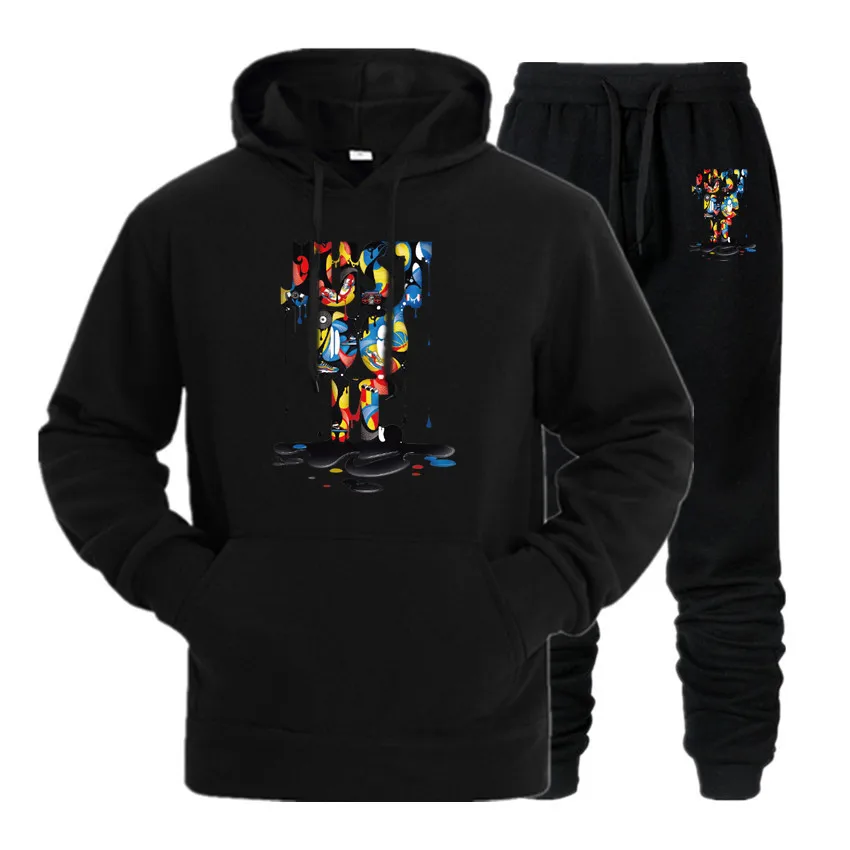 2019 Men Track Suit Hooded Jacket Sweatsuit Mens Sports Suits brand New Sportswear Men Jogger Set Printed Tracksuit Men Clothes
2019 Men Track Suit Hooded Jacket Sweatsuit Mens Sports Suits brand New Sportswear Men Jogger Set Printed Tracksuit Men Clothes