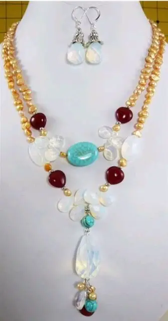 Hot sell Noble- FREE SHIPPINGNew Arrived Nice Moonstone beautiful pearl necklace set (A0423)
Hot sell Noble- FREE SHIPPINGNew Arrived Nice Moonstone beautiful pearl necklace set (A0423)