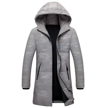 2017 Winter Men's Long Thick Down Coats Hooded Fashion White Duck Down Jackets Casual Down Parkas Male Winter Outerwear JK-9918
2017 Winter Men's Long Thick Down Coats Hooded Fashion White Duck Down Jackets Casual Down Parkas Male Winter Outerwear JK-9918