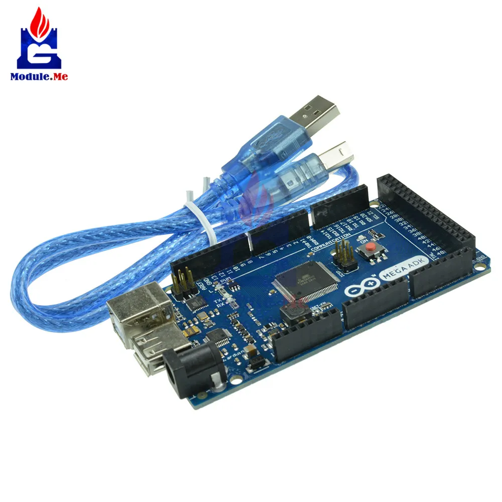 ATmega2560 MEGA ADK R3 For Android Development Controller Mega2560 Diy Kit Electronic PCB Microcontroller Board 16MHz
ATmega2560 MEGA ADK R3 For Android Development Controller Mega2560 Diy Kit Electronic PCB Microcontroller Board 16MHz