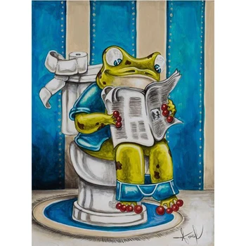 5D Diamond Embroidery Diy Diamond Painting Diamond Mosaic Crafts Toilet Frogs Pattern Rhinestone Home Decoration Accessories
5D Diamond Embroidery Diy Diamond Painting Diamond Mosaic Crafts Toilet Frogs Pattern Rhinestone Home Decoration Accessories