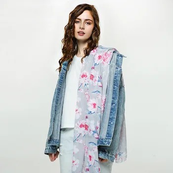 90*180cm Spring Autumn Plus Size Printed Scarf For Women Soft Cotton shawl and wraps Female foulard Multicolor Beach Scarves
90*180cm Spring Autumn Plus Size Printed Scarf For Women Soft Cotton shawl and wraps Female foulard Multicolor Beach Scarves