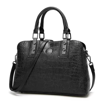Women Fashion PU Bag 2018 Famous brand design female handbags crocodile pattern Pu leather Fashion handbag ladies shoulder bag
Women Fashion PU Bag 2018 Famous brand design female handbags crocodile pattern Pu leather Fashion handbag ladies shoulder bag