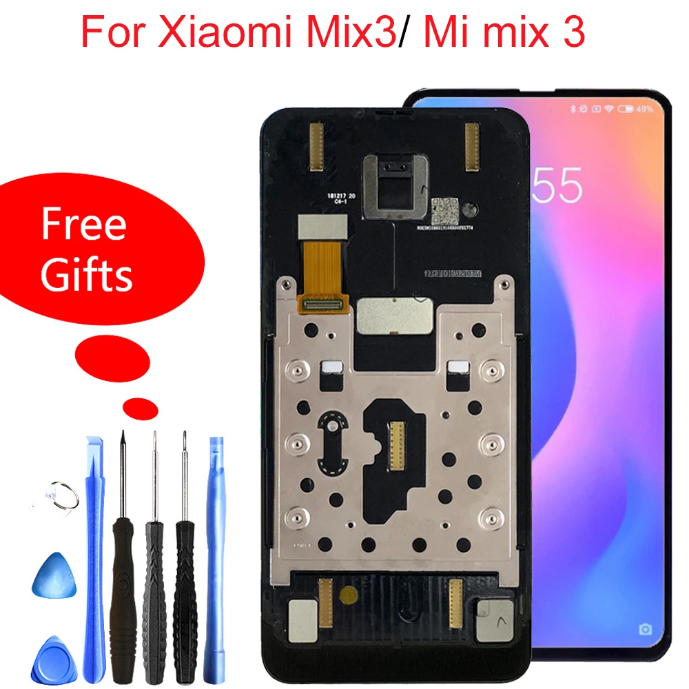 Quality Lcd For Xiaomi Mi Mix 3 LCD Touch Screen Display Amoled Digitizer Assembly For Mix3 LCD Replacement Part For Mi Mix3
Quality Lcd For Xiaomi Mi Mix 3 LCD Touch Screen Display Amoled Digitizer Assembly For Mix3 LCD Replacement Part For Mi Mix3