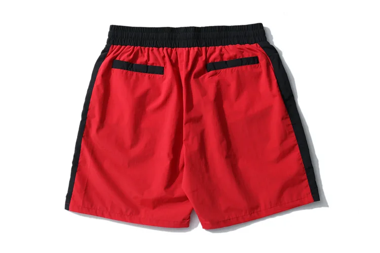 Aolamegs Shorts Men Harajuku Side Striped Bermuda Beach Knee-length Shorts Elastic Mens Sweatpants Casual Fashion Streetwear (18)