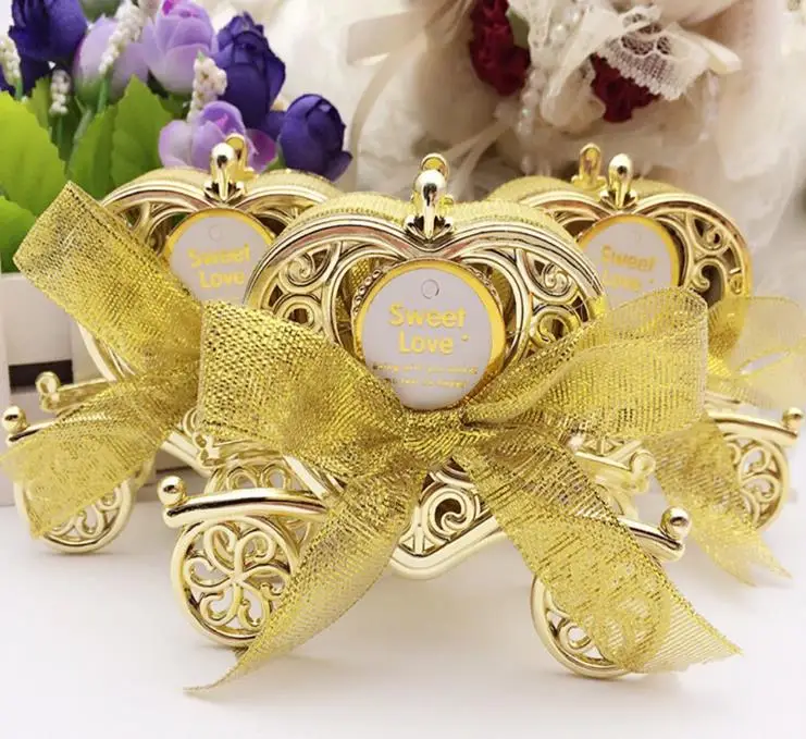 Love Carriage Wedding Box Party Favours Gift Candy Chocolate Box Gold and Silver Box for Wedding Baby Birthday Party
Love Carriage Wedding Box Party Favours Gift Candy Chocolate Box Gold and Silver Box for Wedding Baby Birthday Party