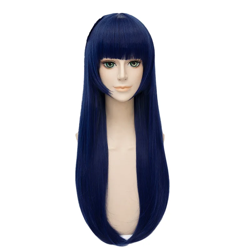Japanese Anime NARUTO Hinata Wig Women Hyuuga Hinata Cosplay long blue Hair wig Comic-con Hinata role play costumes
Japanese Anime NARUTO Hinata Wig Women Hyuuga Hinata Cosplay long blue Hair wig Comic-con Hinata role play costumes