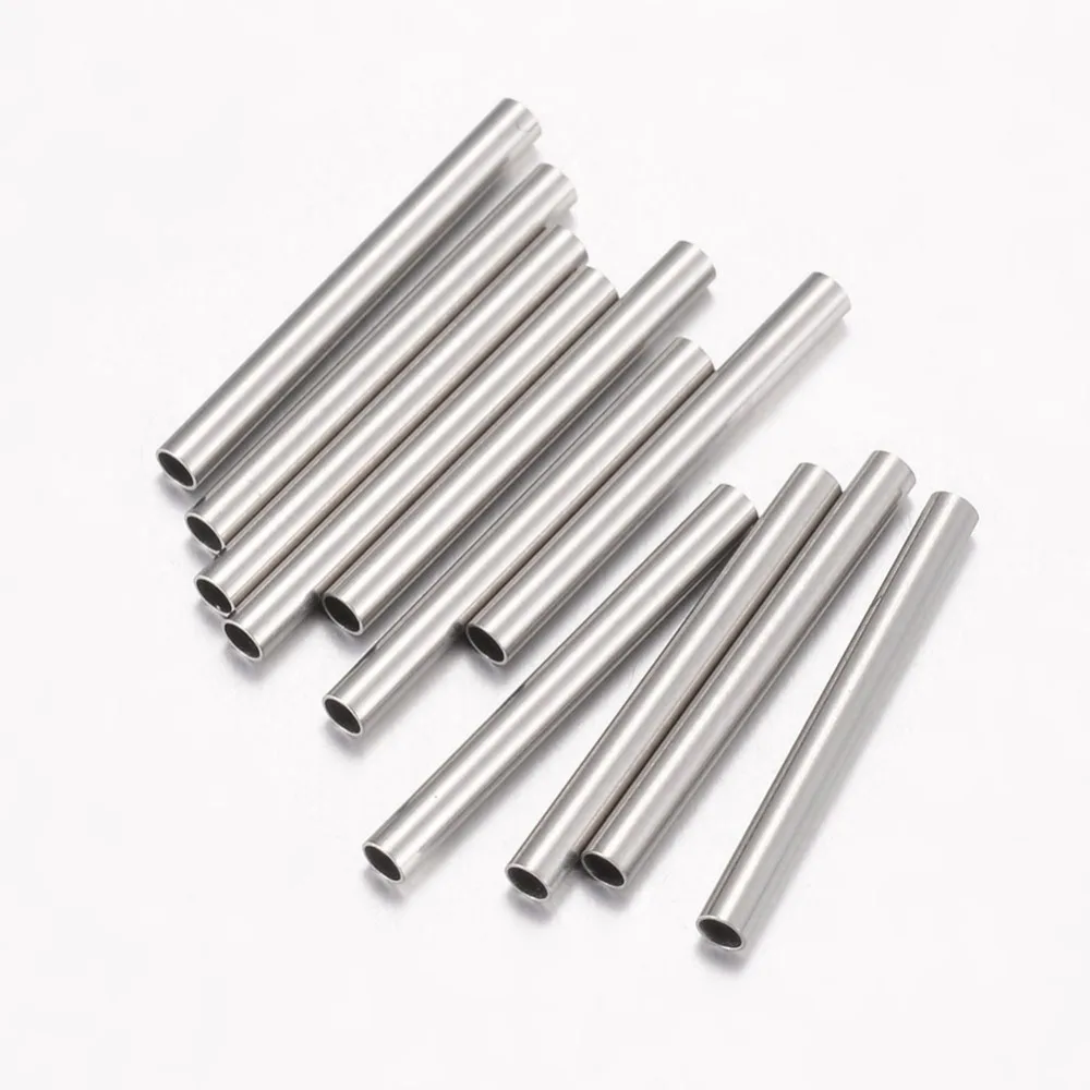 PandaHall 50pcs 10/15/20/25/30mm 304 Stainless Steel Metal Jewelry Findings Tube Loose Beads for DIY Carft Material Handcrafted
PandaHall 50pcs 10/15/20/25/30mm 304 Stainless Steel Metal Jewelry Findings Tube Loose Beads for DIY Carft Material Handcrafted