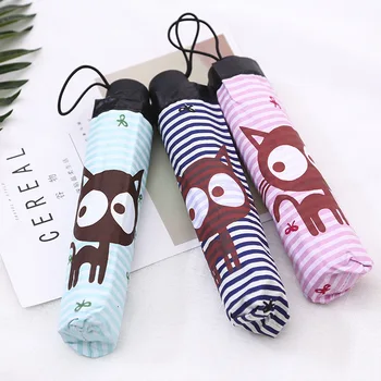 Cat Umbrella Rain Women Coating Cartoon Sunny and Rainy Umbrella For Man Kids Three Folding Umbrella Parasol Paraguas Paraguas
Cat Umbrella Rain Women Coating Cartoon Sunny and Rainy Umbrella For Man Kids Three Folding Umbrella Parasol Paraguas Paraguas