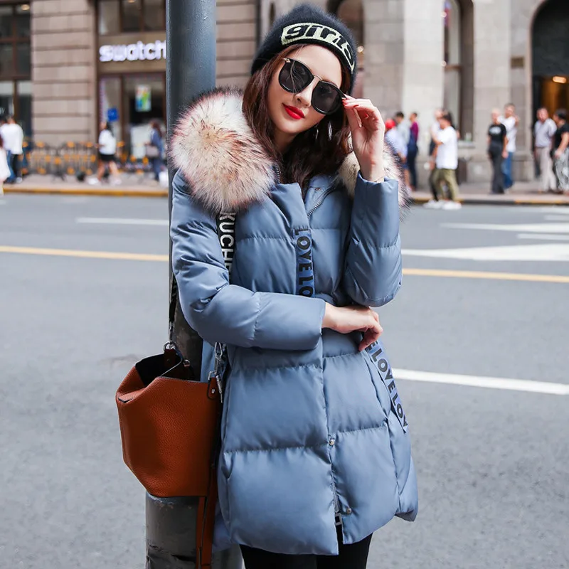 Winter Jacket Women High Quality Large Fur Collar Down cotton Coat Mid Long Parkas Female Hooded Snow Warm Outwear Female NO737
Winter Jacket Women High Quality Large Fur Collar Down cotton Coat Mid Long Parkas Female Hooded Snow Warm Outwear Female NO737
