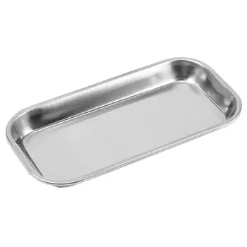 1pc 201 Stainless Steel Instrument Tray Useful Tool Clinic Lab Dish Portable Tray Lab Instrument Tools Storage
1pc 201 Stainless Steel Instrument Tray Useful Tool Clinic Lab Dish Portable Tray Lab Instrument Tools Storage
