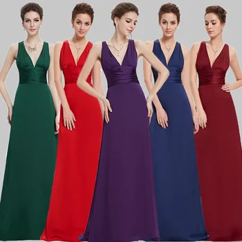 Evening Dresses Ever Pretty Fast Shipping 2020 Elegant Purple Black Satin Sexy V-neck New Red Long Party Dresses Vestito Lungo
Evening Dresses Ever Pretty Fast Shipping 2020 Elegant Purple Black Satin Sexy V-neck New Red Long Party Dresses Vestito Lungo