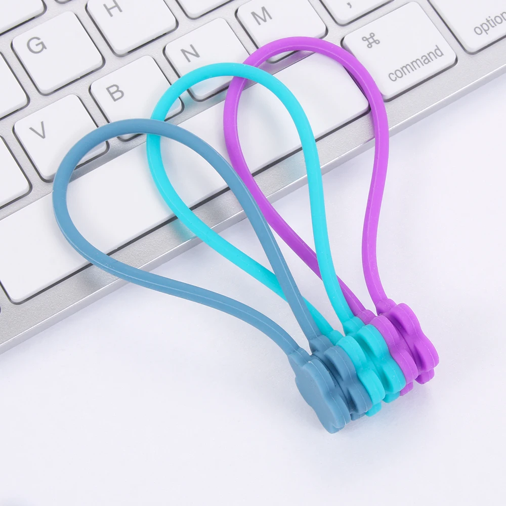 Multifunction Soft High Quality NEW Fashion Flower Soft Silicone Cable Winder Ties Magnetic Clip Wire Organizer Earphone Holder
Multifunction Soft High Quality NEW Fashion Flower Soft Silicone Cable Winder Ties Magnetic Clip Wire Organizer Earphone Holder