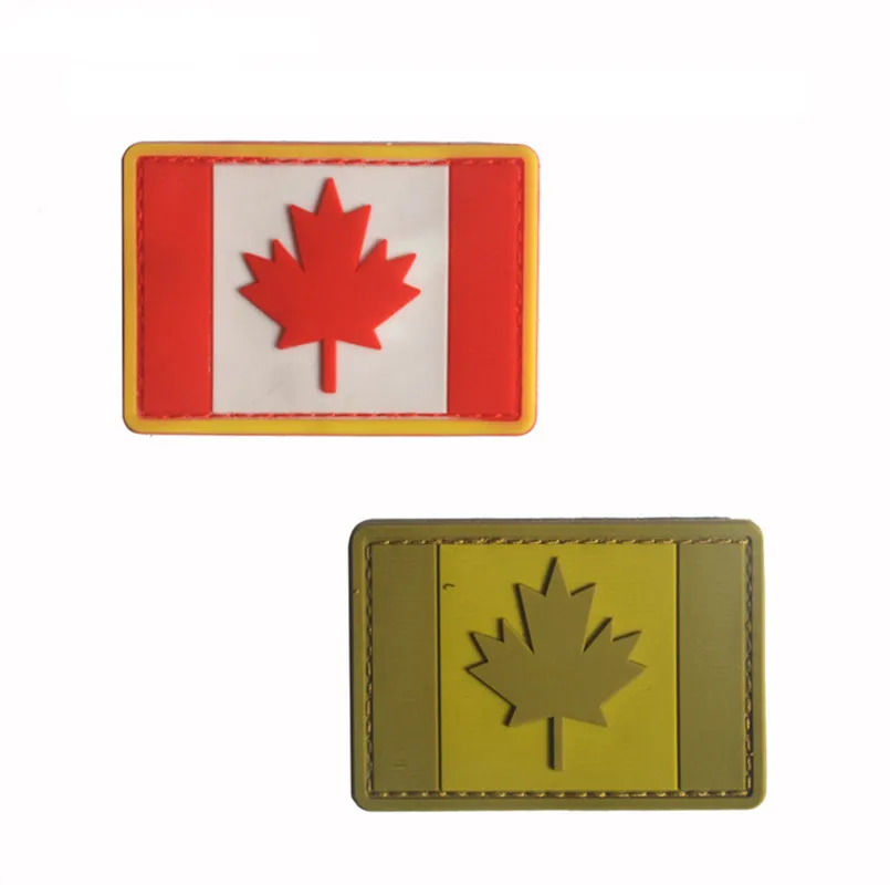 Canada Flag Patch 3D PVC Backpack Patch Bag Jacket Armband Badge Sticker Army Badge Military Fans Patches
Canada Flag Patch 3D PVC Backpack Patch Bag Jacket Armband Badge Sticker Army Badge Military Fans Patches