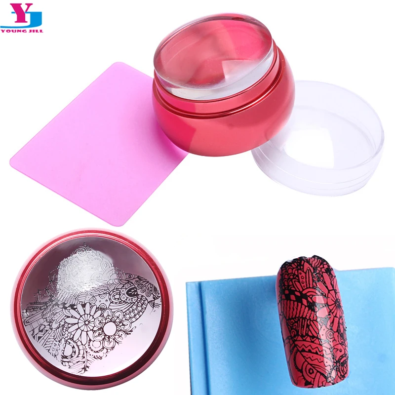 Metal Handle Clear Jelly Polish Print Template Tools DIY Nail Art Set Stamper Scraper Tool Set Manicure Polish Stamp Image Kit
Metal Handle Clear Jelly Polish Print Template Tools DIY Nail Art Set Stamper Scraper Tool Set Manicure Polish Stamp Image Kit