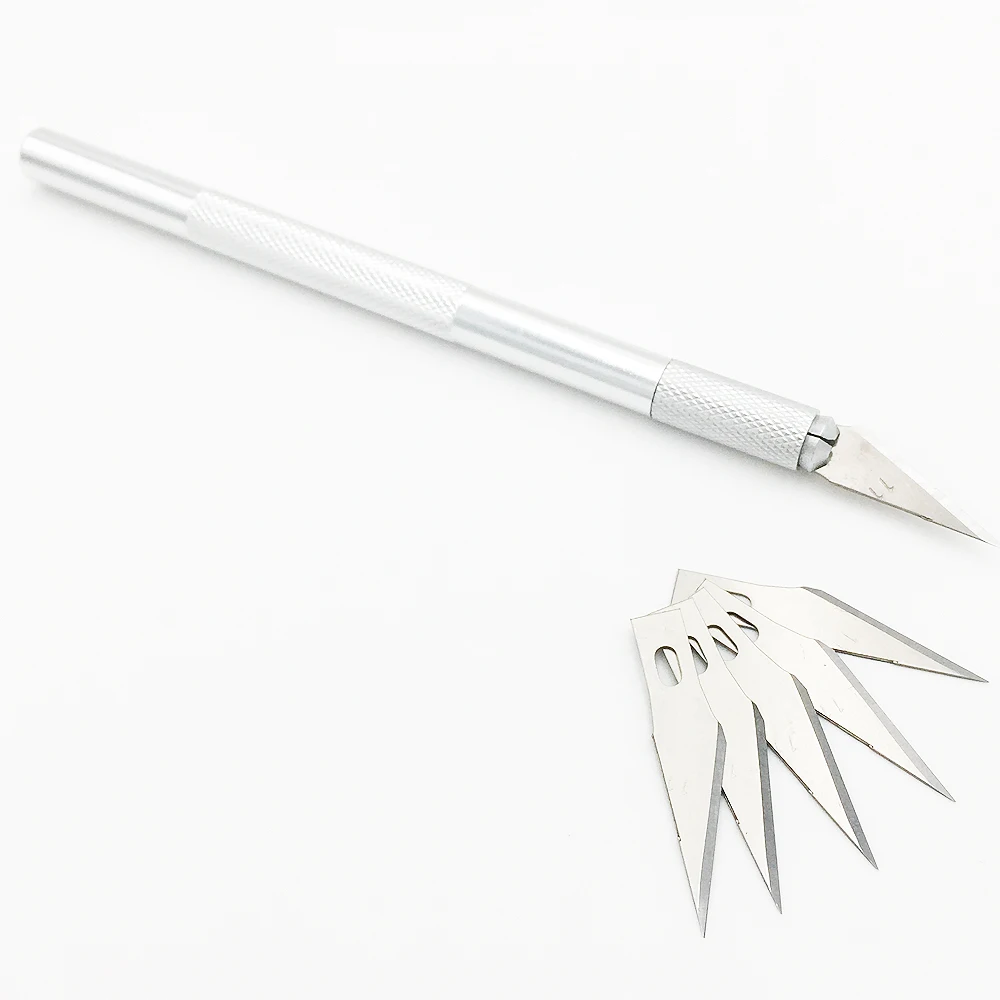 Carving Hobby Knife scalpel with replaceable blades for Clay Sculpture Pottery Modeling Carving Ceramics Tools
Carving Hobby Knife scalpel with replaceable blades for Clay Sculpture Pottery Modeling Carving Ceramics Tools