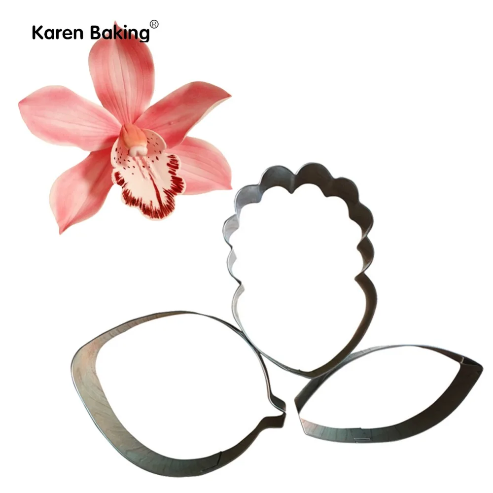 Stainless Steel Flower Making Mold Cymbidium Orchid Petal Cutters Cake Decorating Tools -A382
Stainless Steel Flower Making Mold Cymbidium Orchid Petal Cutters Cake Decorating Tools -A382